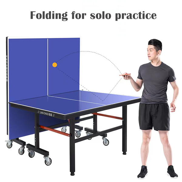 Cheap Price China Manufacturer Blue Table Tennis Folding Legs Ping Pong Table