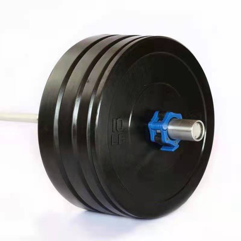 adjustable barbell بمپر رنگين وزن پليٽ