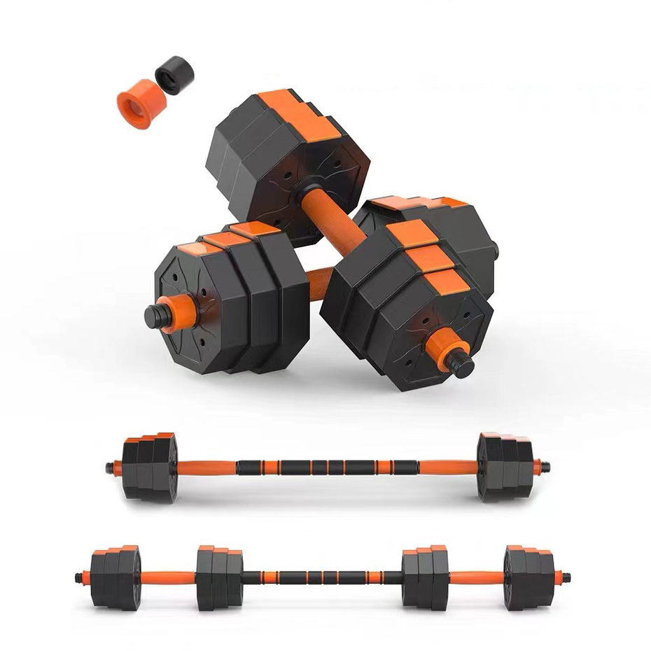Gym equipments dumbbell sets 40kg adjustable weights cement adjustable dumbbell Featured Image