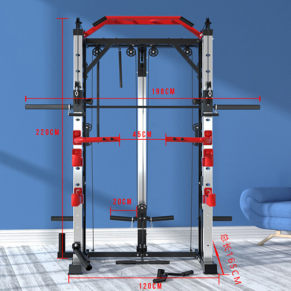 Smith machine squat rack